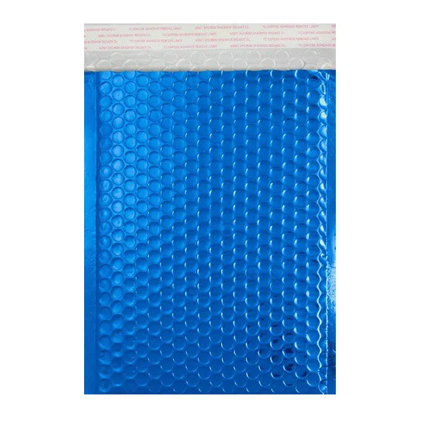 Blue Gloss Bubble Bags