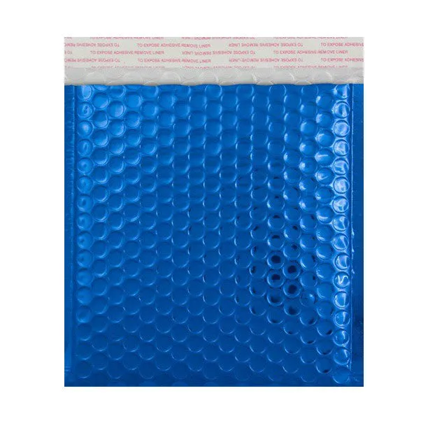 Blue Gloss Bubble Bags