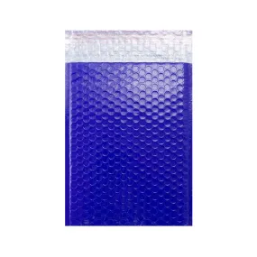 Blue Gloss Poly Bubble Bags