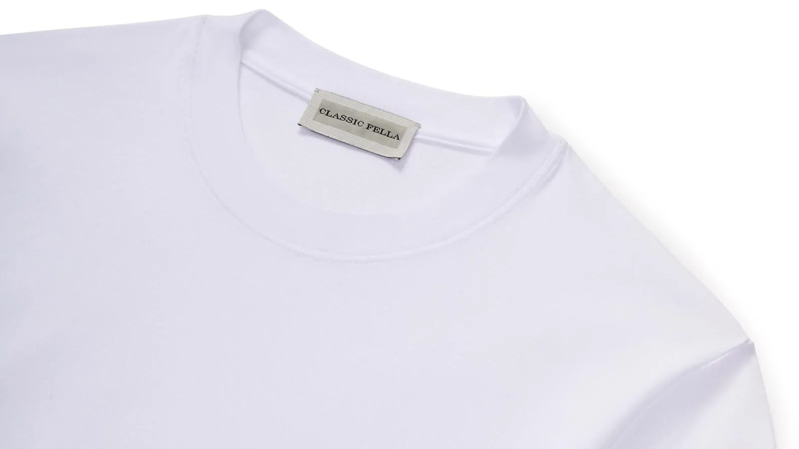 Classic T-Shirt | Premium Italian Cotton | White