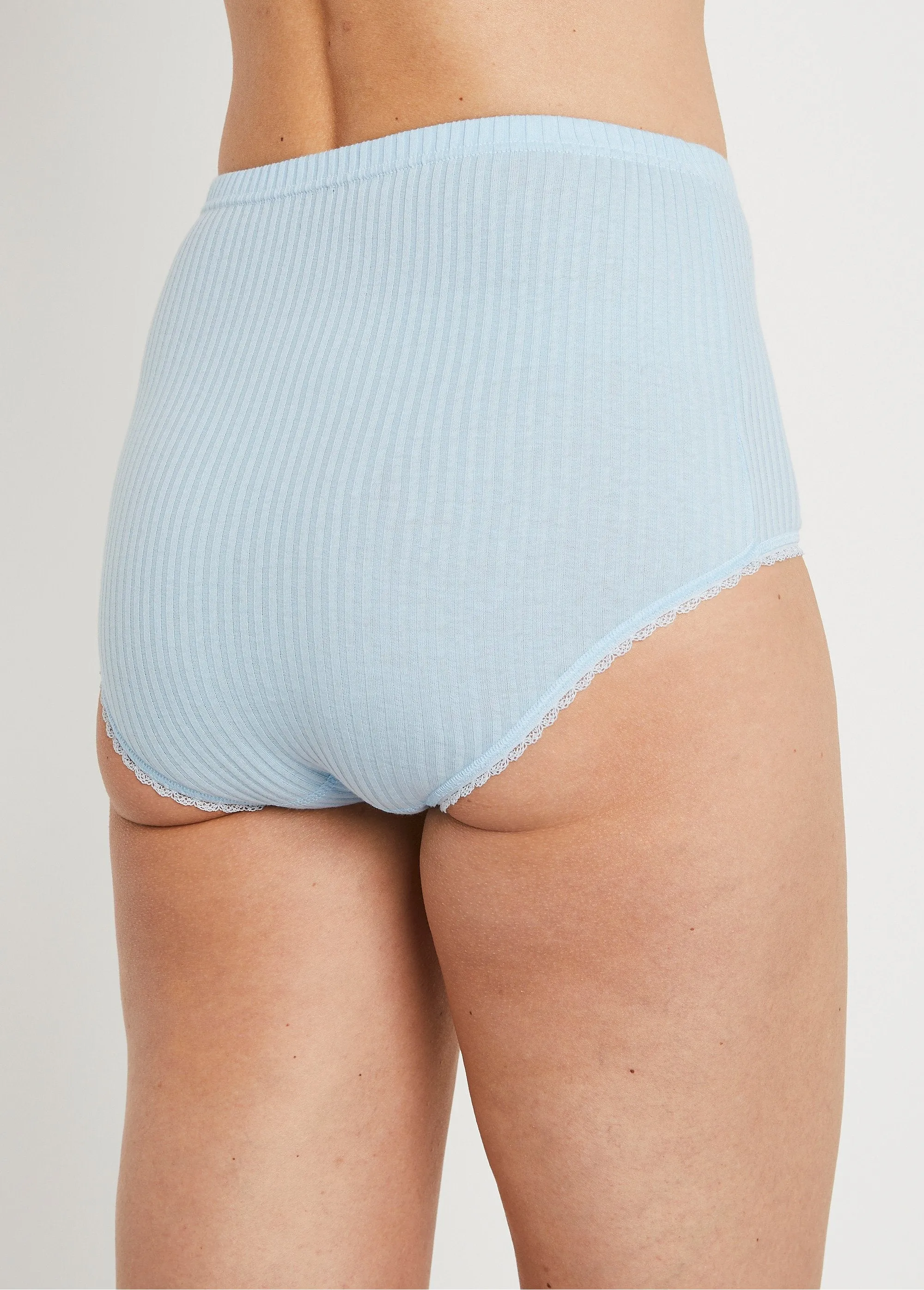 Culotte taille haute coton - lot de 4