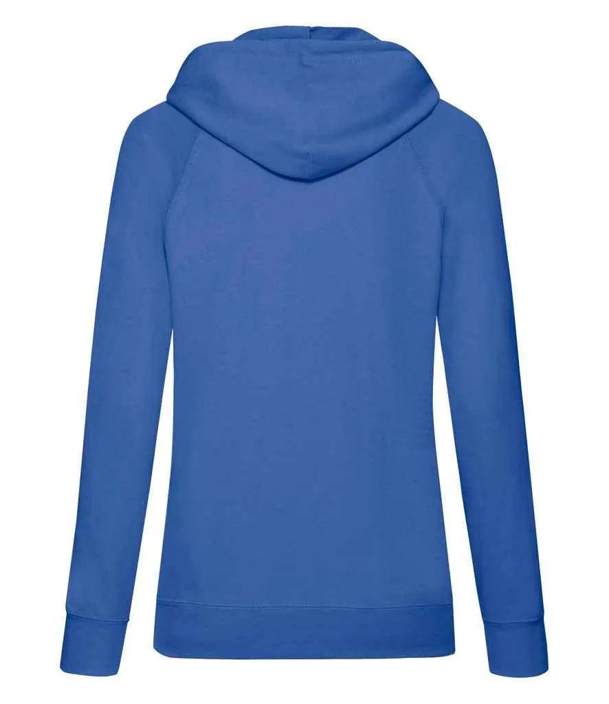 Fruit of the Loom Lady Fit Lightweight Hooded Sweatshirt
