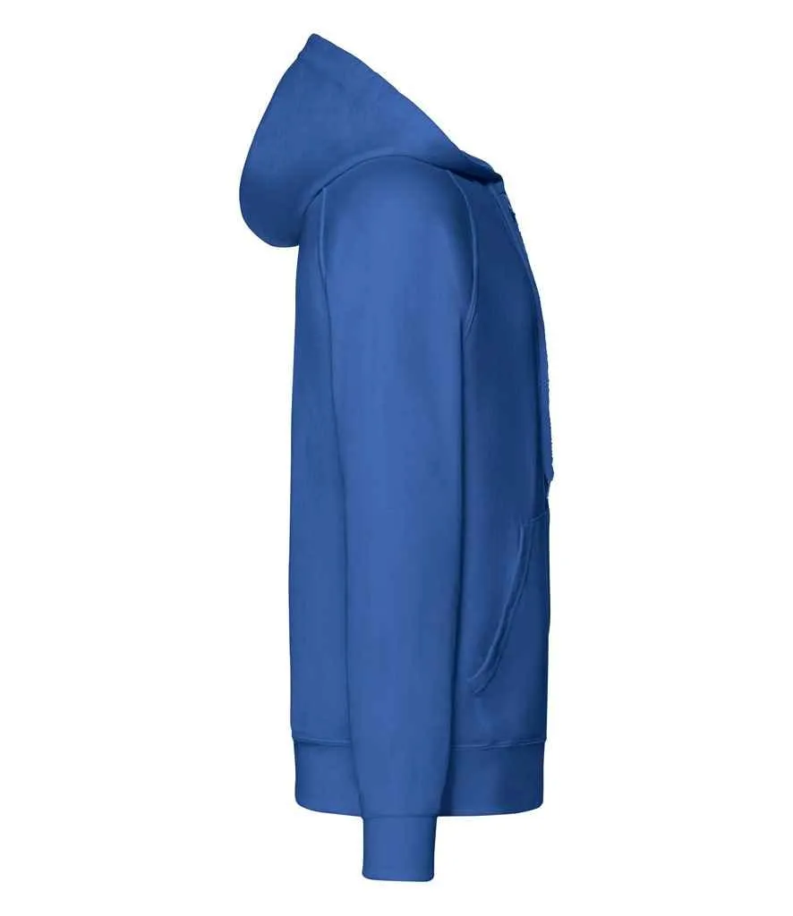 Fruit of the Loom Lightweight Zip Hooded Sweatshirt