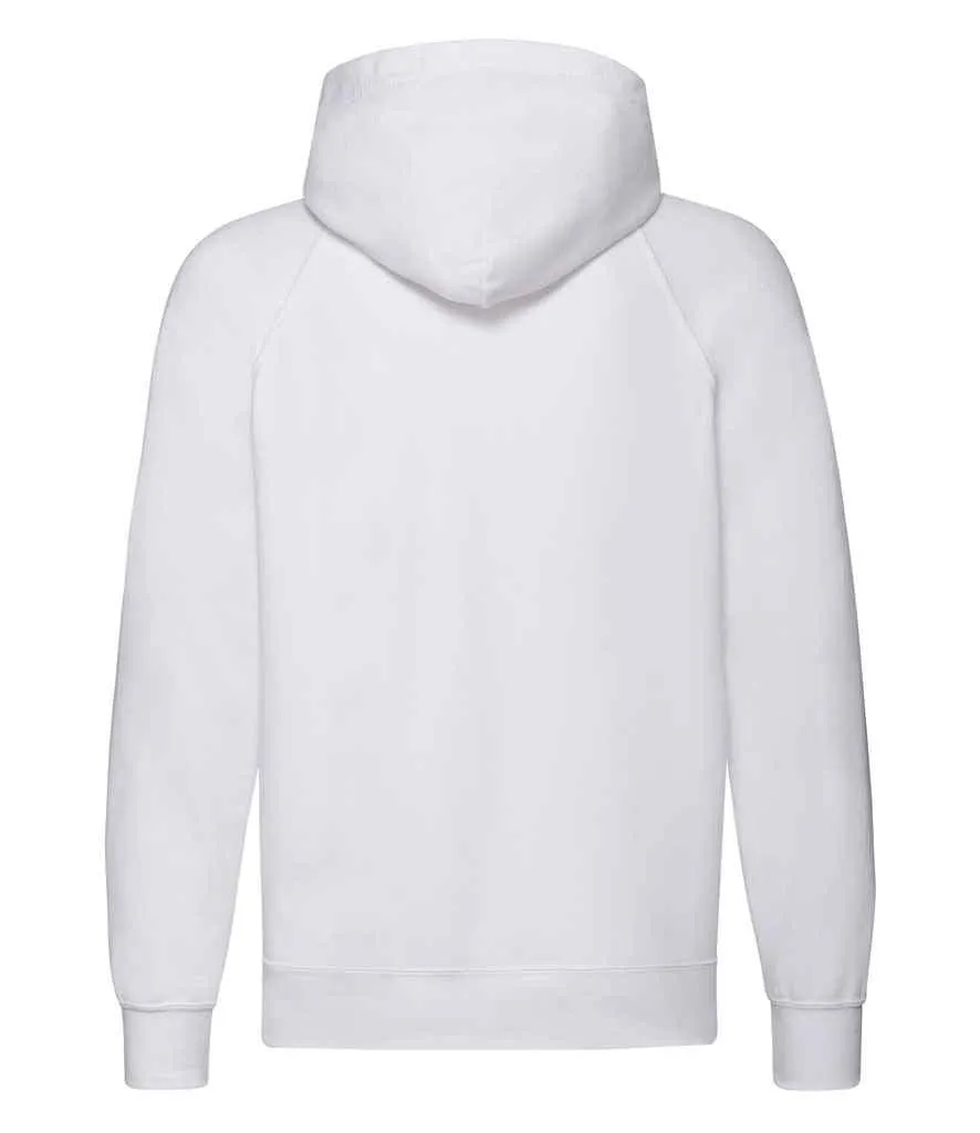 Fruit of the Loom Lightweight Zip Hooded Sweatshirt