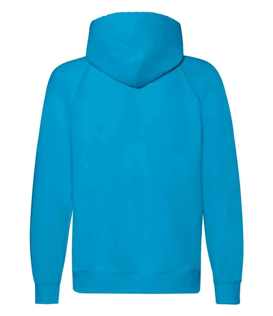 Fruit of the Loom Lightweight Zip Hooded Sweatshirt