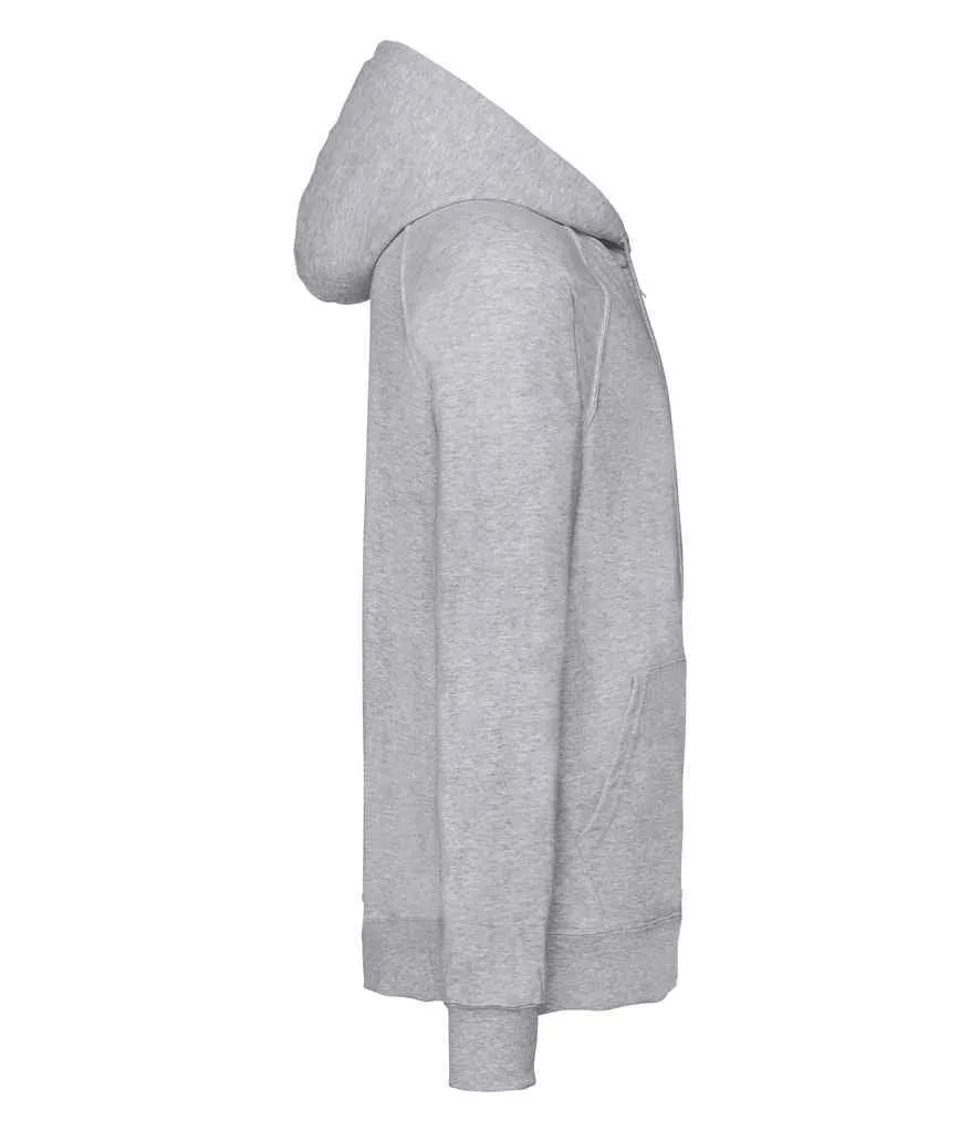 Fruit of the Loom Lightweight Zip Hooded Sweatshirt