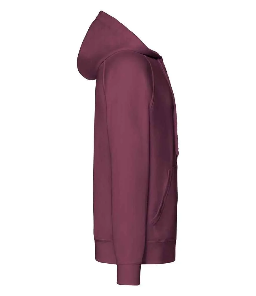 Fruit of the Loom Lightweight Zip Hooded Sweatshirt