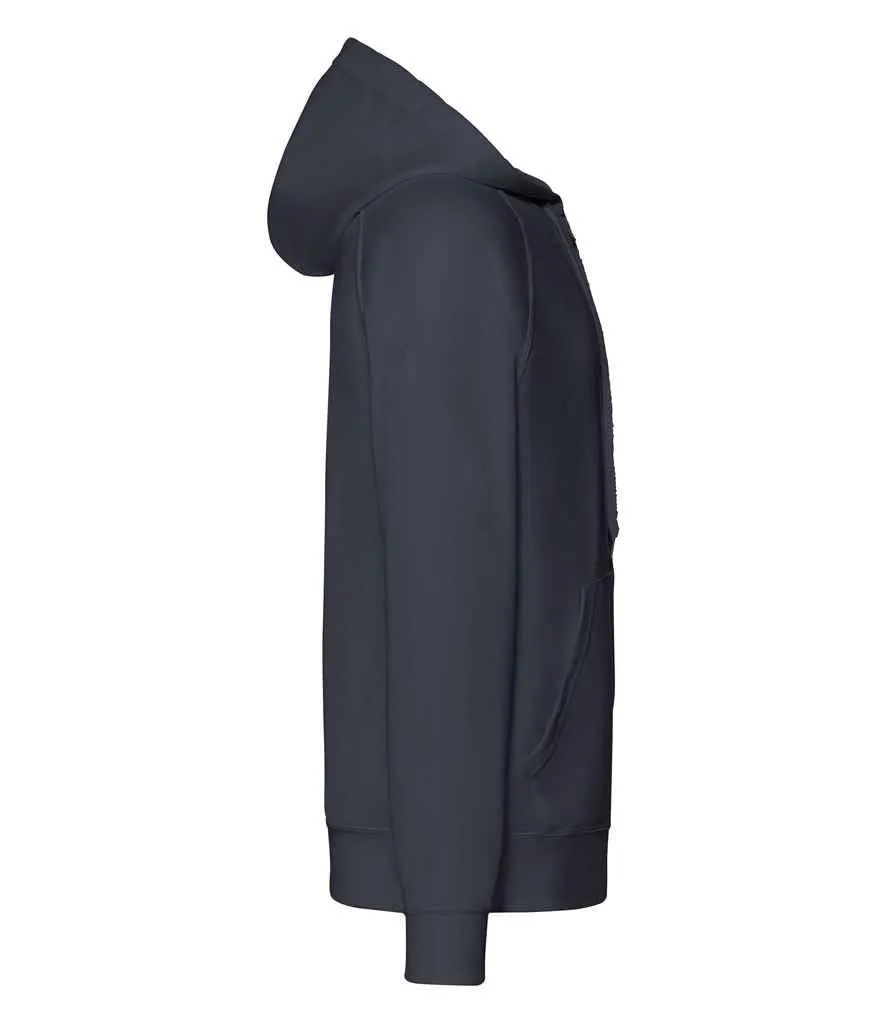 Fruit of the Loom Lightweight Zip Hooded Sweatshirt