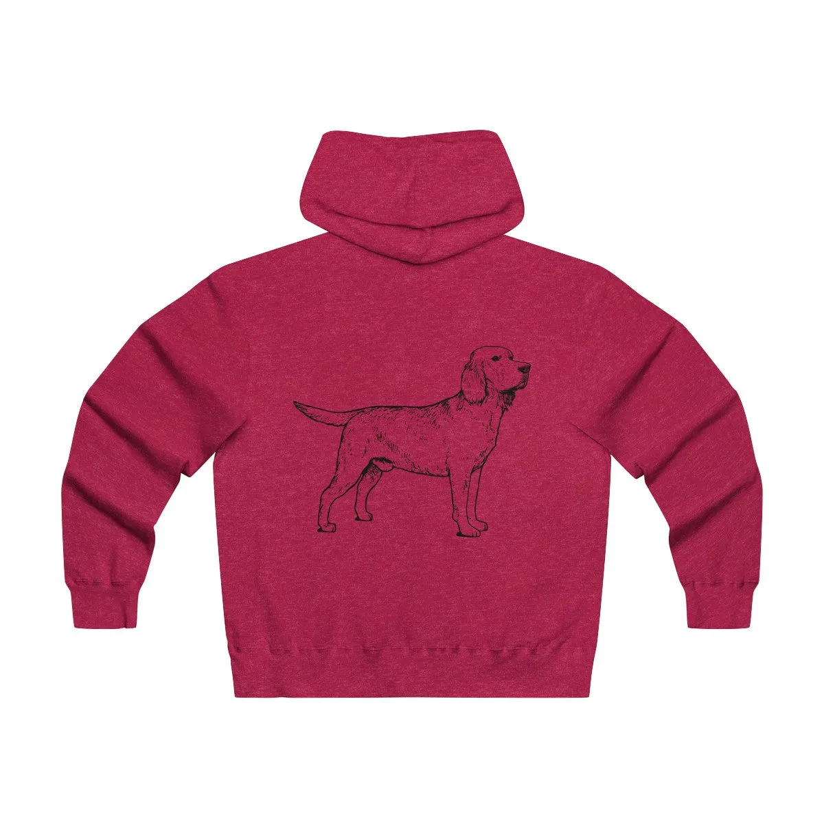 Labrador Retriever Hoodies, Men's Lightweight Zip Hooded Sweatshirt