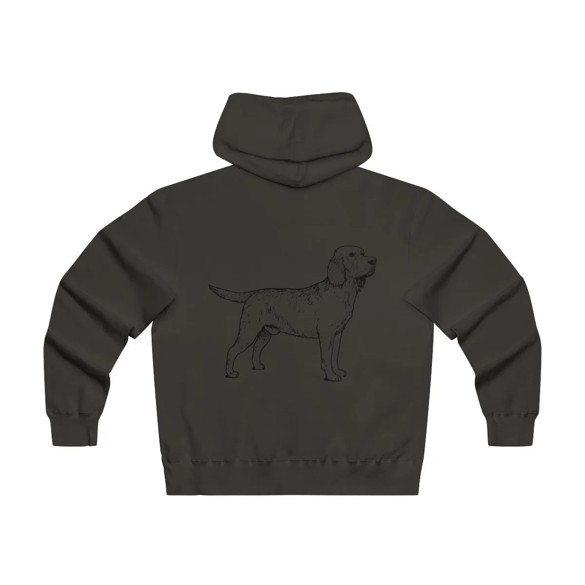 Labrador Retriever Hoodies, Men's Lightweight Zip Hooded Sweatshirt