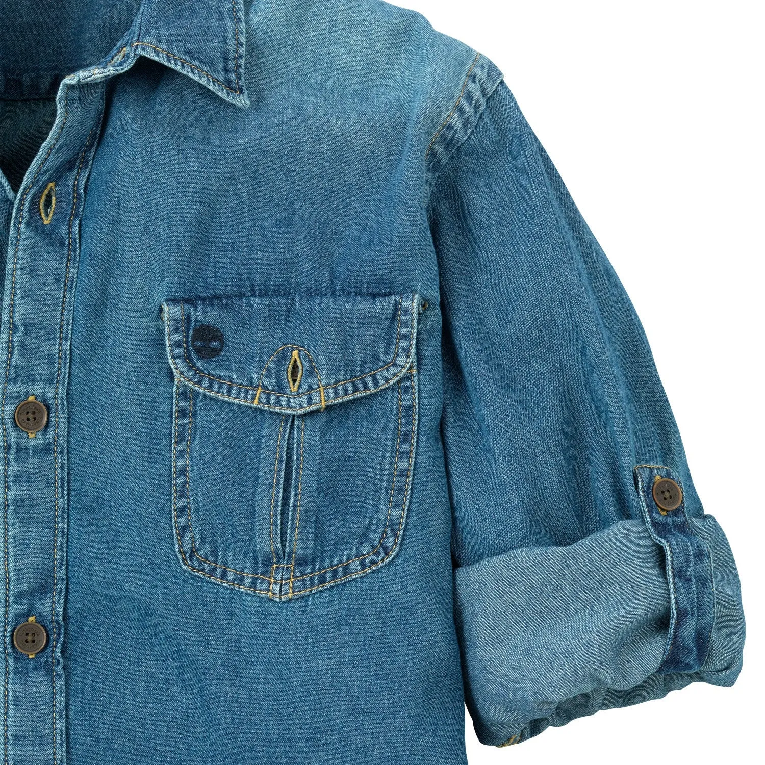 Men’s Long Sleeve Thompson Denim Shirt