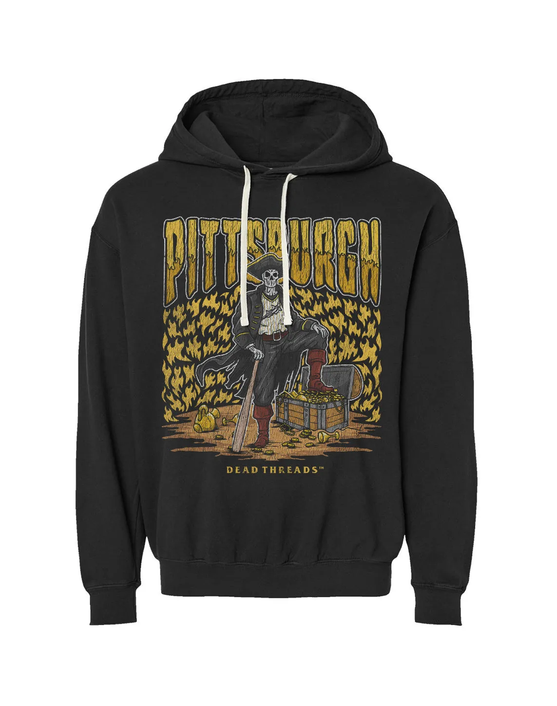 PITTSBURGH BASEBALL - LIGHTWEIGHT HOODIE