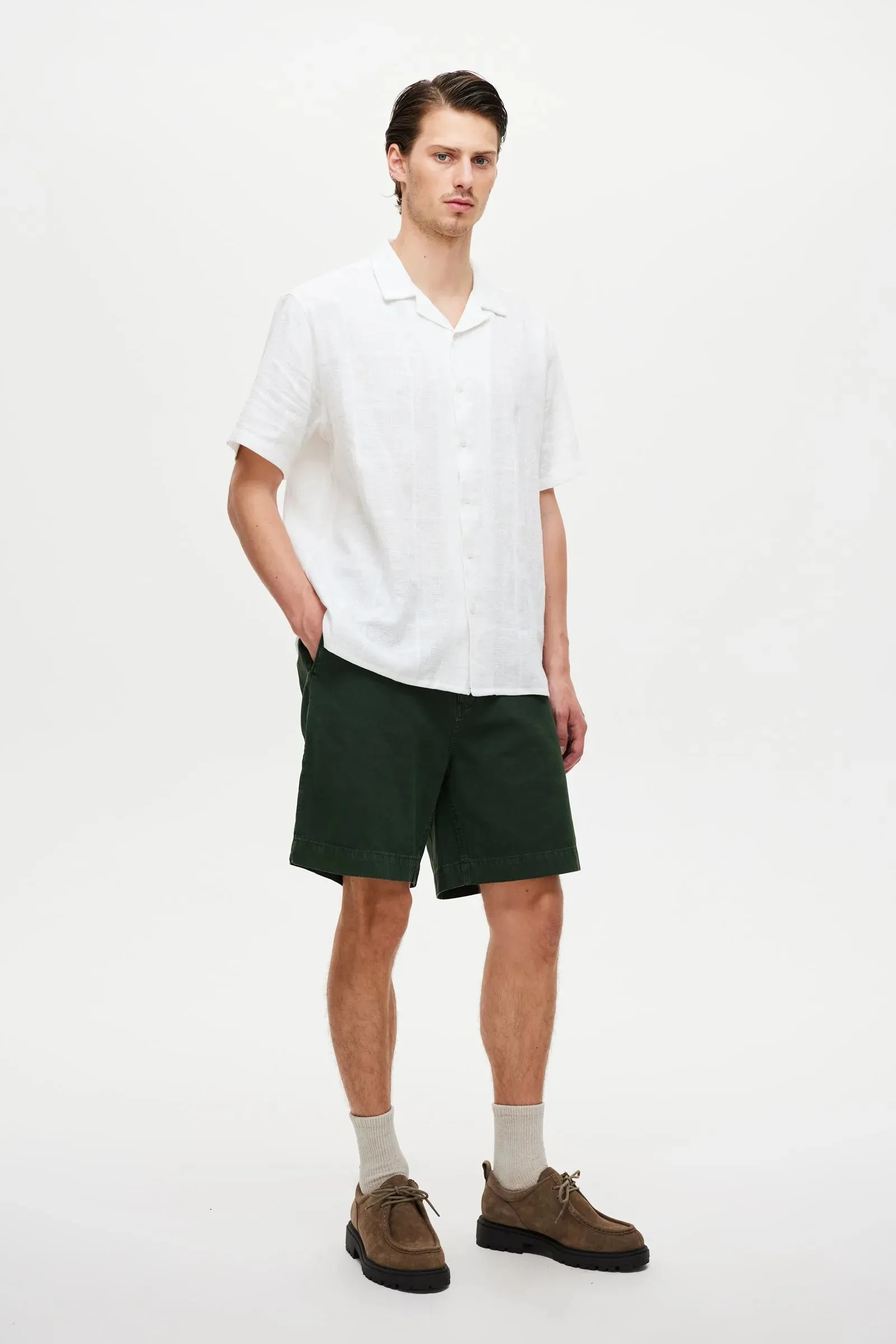 RIVER RELAXED SHORT | HUNTER GREEN