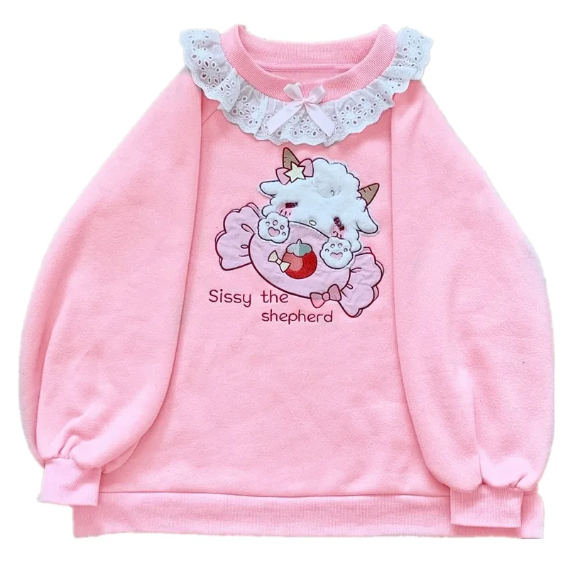 Sissy The Shepherd Kawaii Pullover